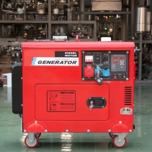 Super Silent Diesel Generator Air Cooled 5kva to 12kva 230v 110v 240v Rated Voltage for 6kva 8kva 10kva Applications