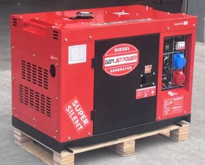 Super Silent Diesel Generator Air Cooled 5kva to 12kva 230v 110v 240v Rated Voltage for 6kva 8kva 10kva Applications