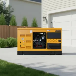Super Silent Diesel Generator Alternator 400V 20kW 30kw 50kw Rated Power Air Water Cooled 12V DC Electric Start