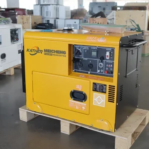 Super Silent Diesel Generator Electric Power Silent Portable Genset 20KW 15KW 12KW 8KW 6KW 5KW 3KW Single/three Phase 50/60HZ