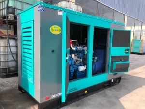 Super Silent Diesel Generator Set 100KVA 120KVA Power Output with Control ATS Water Cooling Electric Start Frequency 50 60HZ