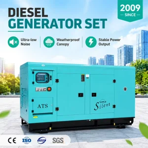 Super Silent Diesel Generator Set Complete Protection System Suitable for Hospital Hotel Data Center Emergency Power