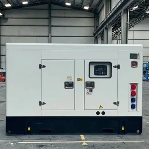Super Silent Diesel Generator Set Mobile 20kva 30kw 40kw 50kw 60kva 100kva Three Phase Single Water Cold AC Output Type