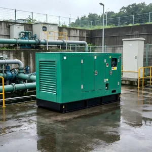 Super Silent Diesel Generator Single Phase Water Cooled 60hz Brushless 24kw 30kva Home Backup Power System