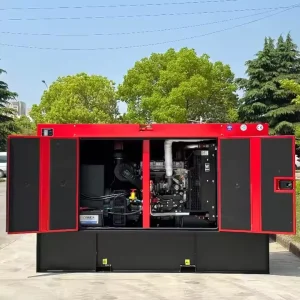 Super Silent Diesel Generator with 60KW 60KVA Engine Power Engine Silent Canopy Diesel Generator 15 to 60 kw