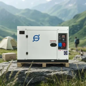 Super Silent Diesel Generators Set 20KW 40KW 100KW 200KW Air Cooled 25KVA 50KVA 125KVA ATS 1500 3000 RPM DC Start