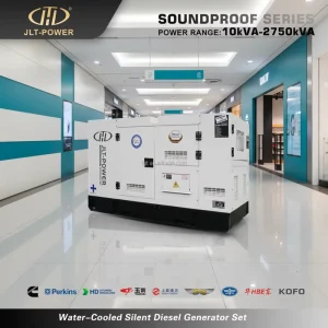 Super Silent Diesel Genset 300kw 375kva Soundproof Generator 50hz Three Phase Powered by Ccec Cumins with Ats Electric Start