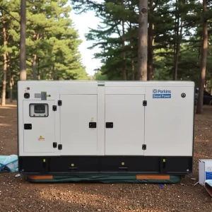 Super Silent Mini Portable 50KVA 100KVA 150KVA 3 Phase Diesel Perkins Engine Generator Set for Home Use