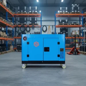 Super Silent Mobile Diesel Generator Air Cooled ATS 5kva-12kva 230v/110v/240v 1/3 Phase for 6kva-10kva Applications