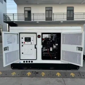 Super Silent Open Frame Canopy Diesel Generator 40kw 50/60kva 3 Phase 400V 50/60HZ Water Cooling Auto Start ATS AJS 50GF 12