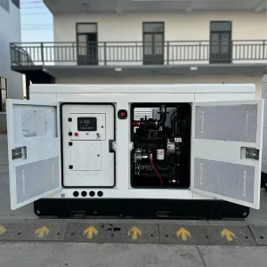 Super Silent Open Frame Canopy Diesel Generator 40kw 50 60kva 3 Phase 400V 50 60HZ Water Cooling Auto Start ATS AJS AJS 50GF 12