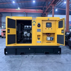 Super Silent Open Frame Diesel Generator Set with Alternator for Industrial Use 30 200kW Low Noise Genset