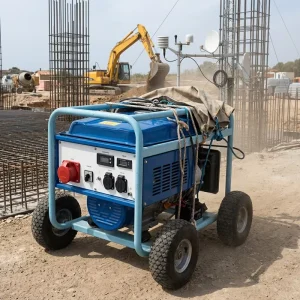 Super Silent Portable Diesel Generator Set With Rated Voltage of 380V 220V 240V 18KW