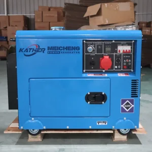 Super Silent Portable Diesel Generators Soundproof Home Genset 5KVA 8KVA 10KVA 12KVA 15KVA Household Backup Power 110V 220V 380V