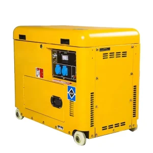 Super Silent Single Phase 12kw 15kva Air Cooled Diesel Generator 12V DC Electric Start Portable Mini Building Use