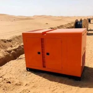 Super Silent Triphase Diesel Generator with Auto Start 50Hz Remote Control & ATS 1800 RPM Industrial Continuous Operation