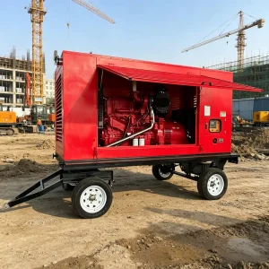 Super Silent Water Cooled Diesel Power Generator 50KVA 80KVA 3 Phase Full Copper Alternator Cloud Monitoring Remote Control