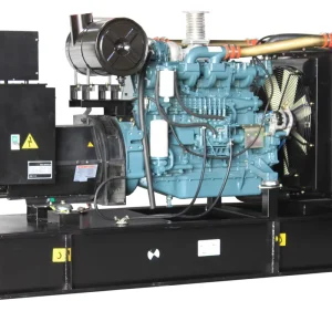 Supply AD303 220kw 275kva Diesel Generator with Doosan Engine P126TI 242kw 303kva Diesel Genset 3 Phase