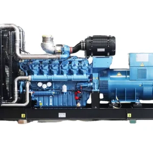 Supply Baudoin 1000kw 1250kva Prime Power Diesel Generator with Engine 12M33G1400/5 and Leroy somer Alternator Big Power