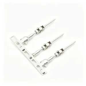 TE 969028 2 Male Crimp Terminals Connectors 20 24AWG Automotive Power Connectors Terminals for Auto Wiring Harness