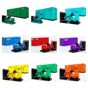 TKI-1800GF Containerized Diesel Generator Set 1800 KW 2250 KVA 1/3 Phase ATS Super Silent Emergency Power System
