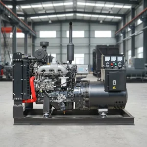 TWF2 50 50kW Open frame Diesel Water Cooled Generator Set 400V 50Hz 24V DC Start High Efficiency Durable Industrial Use with ATS