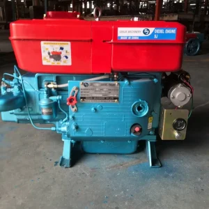 Tengka 28HP Single Cylinder Water Cooled Diesel Engine with Electric Start for Water Pump and Maize Mill (ZS1125 Model)