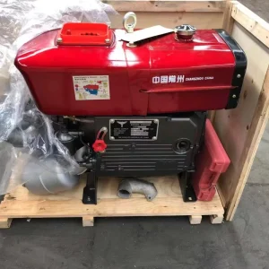 Tengka S195 Single Cylinder 12HP 815CC Water Cooled Diesel Engine with Bearing for Mini Tractor
