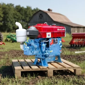 Tengka ZS1115 20HP Water Cooled Diesel Engine Single Cylinder Electric Start 4-Stroke for Small Farm Power Generator Irrigation