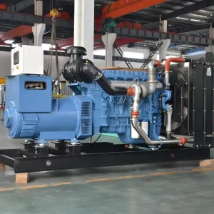 Three Phase 300kw 375KVA Open Silent Type Diesel Generator with Auto Start ATS Water Cooled