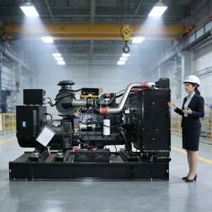 Three Phase 50/60Hz Open Type 200kw 300kw 400kw Diesel Generator Set Prime Power for Industrial Commercial Backup Power Supply