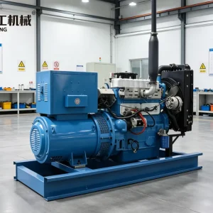 Three Phase Diesel Generator Set 300kva Generator Unit with Water Cooling System for Factory