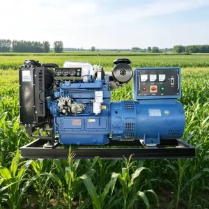 Three Phase Diesel Generator Set for Batching Plant Power Supply