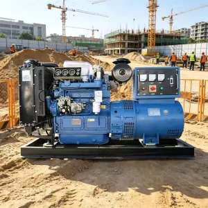 Three Phase Diesel Generator Set for Wheat Mill Farm Power Supply