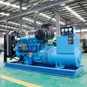 Three-Phase Four-Wire 150kW 4/6 Cylinder Open Frame Diesel Generator Auto Start Remote Start 380V Alternator 1500 RPM Low Noise