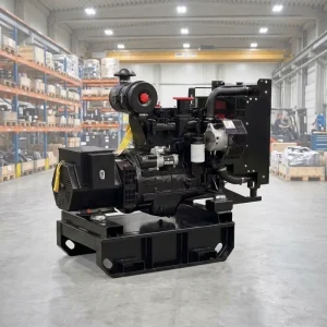 Three Phase Open Cummins Diesel Generator Sets 44 Kva 35 Kw 50Hz 480V DC Output Emergency Power for Mining Quarry Site Use