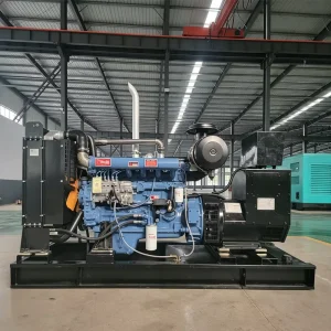 Three Phase Open Frame Diesel Generator Set Suitable for Industrial Power Transmission Substation Construction