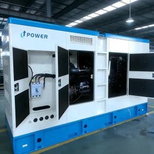 Three Phase Silent Auto Remote Start ATS Powered SDEC Baudouin Engine 400KVA 220V Generator YC400GF3-D