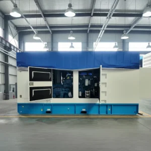 Three Phase Silent Diesel Generator Set 100KVA 200KVA 50Hz Intelligent Monitoring Water Cooled Stable Voltage Mining ATS
