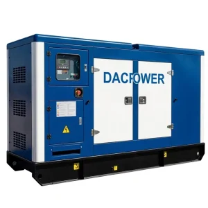 Three Phase Silent Rainproof Canopy Diesel Generator Auto Start 30kVA 24kW 60Hz Voltage Overload Protection Commercial Use