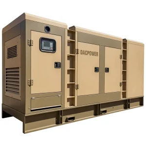 Three Phase Silent Rainproof Canopy Diesel Generator Auto Start ATS 30kva 50kW 100kva 600kva 60Hz Voltage Overload Protection