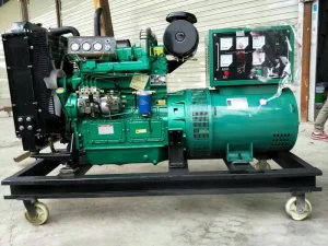 Three Phase Stable Output for Factory Production Lines Diesel Generator Set Silent