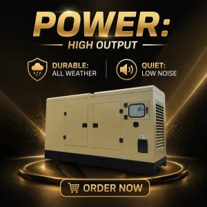Three Phase Super Silent Open Frame Diesel Generator 20kva 20kw 100kw 200kw 400kw 500kw 800kw 1000kw SPG25 L
