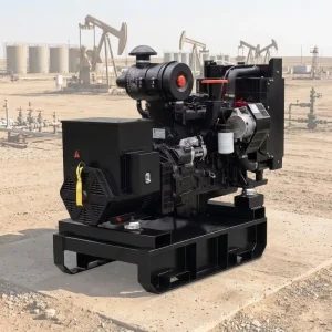 Three Phase for Open Diesel Generator Set 44 KVA 35 KW 200A 50Hz ATS Auto Switch for Villa Household Small Shop Standby