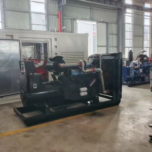Three-phase 300kW & 400kW Silent Type Open Frame Diesel Generators with ATS and 50Hz for Industrial Power Supply