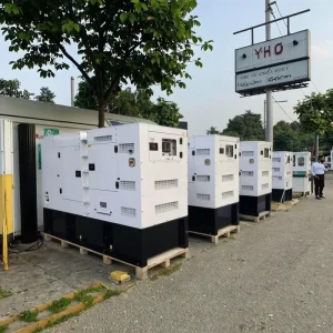 Tier 4 Silent Open Frame Diesel Generator 200kW 250kVA Auto Start Model 1206F-E70TAG4 60Hz 100% Efficiency