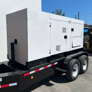 Trailer Diesel Generator 20kva 25kva 30kva 40kw 50kva 100kva 150kva 200kw Silent Diesel Generator Power Plant