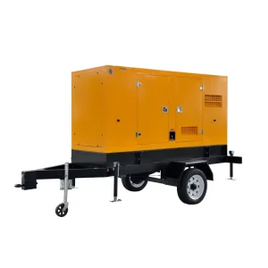 Trailer Diesel Generators 40kva 50kva 60kva 70kva Easy Move Generators Cummins Generation