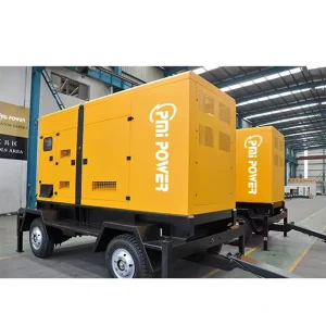 Trailer Generator with ATS 10kVA 20kVA 30kVA 40kVA 50kVA 60kVA 70kVA 80kVA 100kVA Diesel Generators with Trailer
