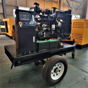 Trailer Mounted 40kw 50kw 60kw Diesel Generator Gas Petrol Generator Vehicles Trucks 5kva 12kva 15kva Generator